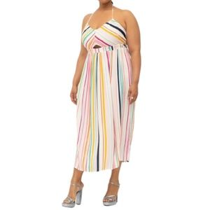 Eloquii Elements Women's Halter Maxi Dress—Size 18